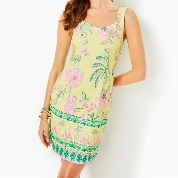 Lilly Pulitzer yellow del Rey dress xxs - Picture 1 of 6